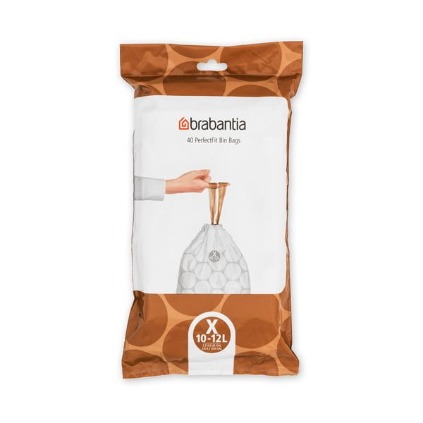 Worki na śmieci zestaw 40 szt. 12 l PerfectFit X – Brabantia