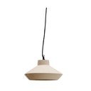 Beżowa lampa wisząca z ceramicznym kloszem ø 31 cm Portol – Kave Home