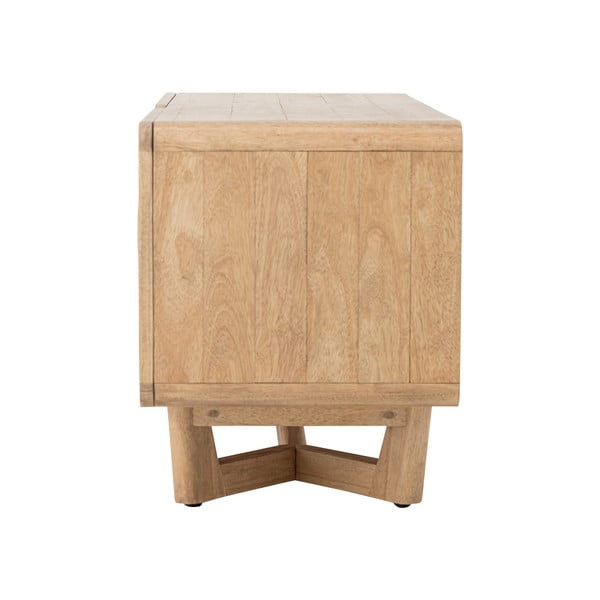 Komoda z litego drewna kauczukowego w naturalnym kolorze 120x55x45 cm Serrone – Bloomingville-image-4