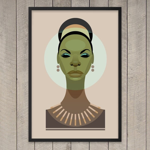 Plakat "Nina Simone", 29,7x42 cm