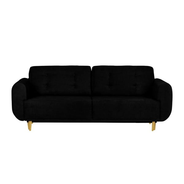 Czarna sofa 2-osobowa Helga Interiors Copenhague