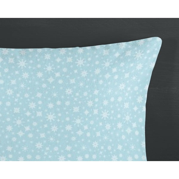 Niebieska flanelowa pościel jednoosobowa 140x200 cm Seppo – HIP-image-3