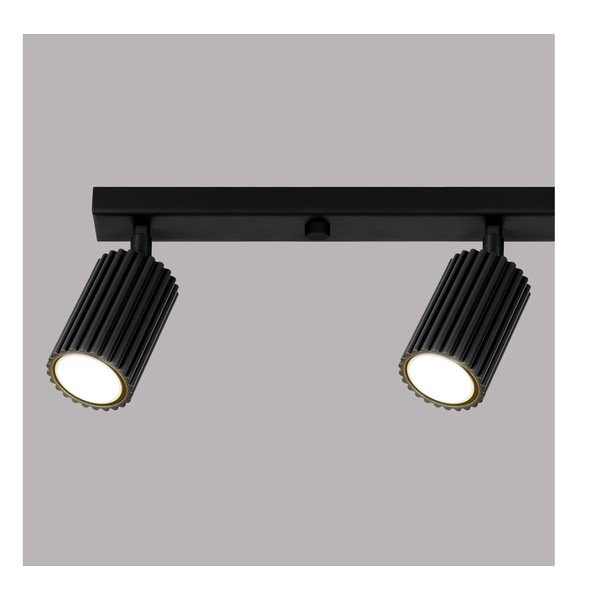 Czarna lampa punktowa 6,5x81 cm Gleam – Sollux-image-3