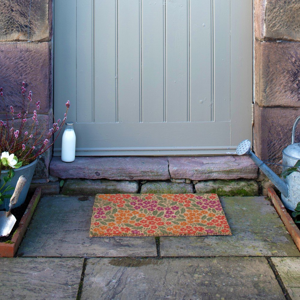 Wycieraczka z włókna kokosowego 40x60 cm Floral – Artsy Doormats (zdjęcie 7)