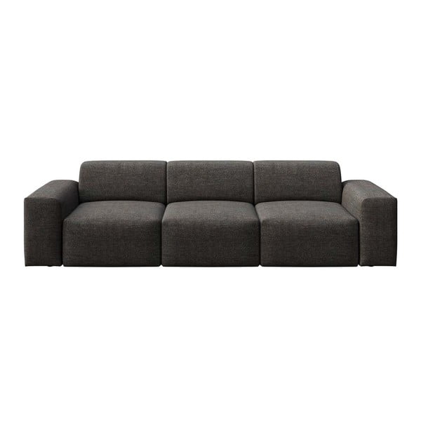 Antracytowa sofa 285 cm Villet – Rodier