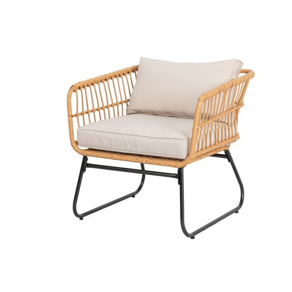 Zestaw 2 foteli ogrodowych ze sztucznego rattanu Bonami Essentials Vistdal-image-2