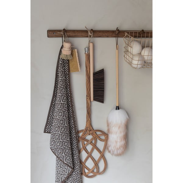 Brązowy wieszak ścienny z litego drewna dębowego 72 cm Roots – Mette Ditmer Denmark-image-4