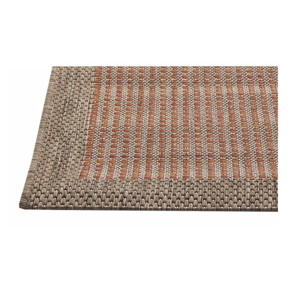 Pomarańczowy dywan odpowiedni na zewnątrz Floorita Chrome, 135x190 cm-image-1