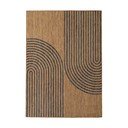 Czarny/brązowy dywan odpowiedni na zewnątrz 160x230 cm Mira 1453 – Ayyildiz Carpets