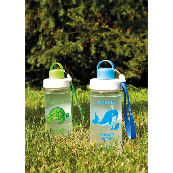 Niebieska butelka na wodę Snips Whale, 500 ml-image-3