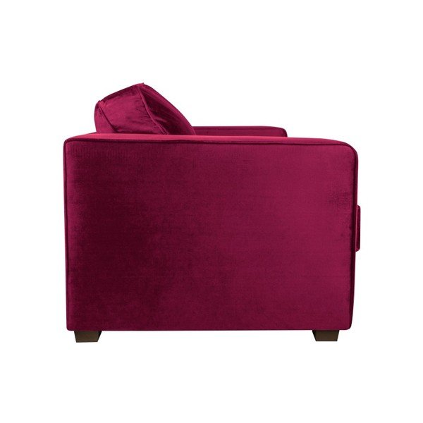 Bordowa sofa 3-osobowa Cosmopolitan Design Denver-image-2
