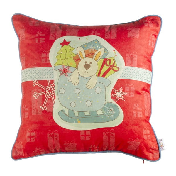 Poszewka na poduszkę ze świątecznym motywem Apolena Comfort Gifts, 43x43 cm