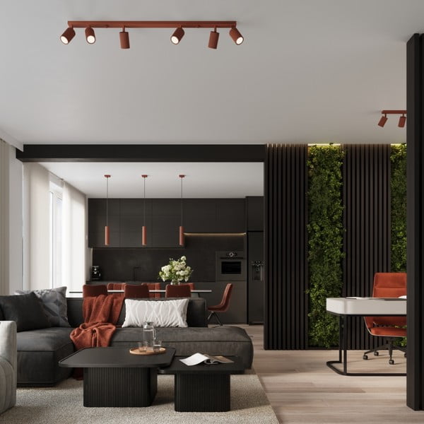 Ceglasta lampa wisząca Gleam – Sollux-image-1