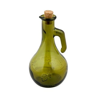 Zielona butelka na ocet ze szkła z recyklingu Ego Dekor Di Vino, 500 ml