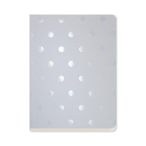 Notes A6 Go Stationery Polka Pearl