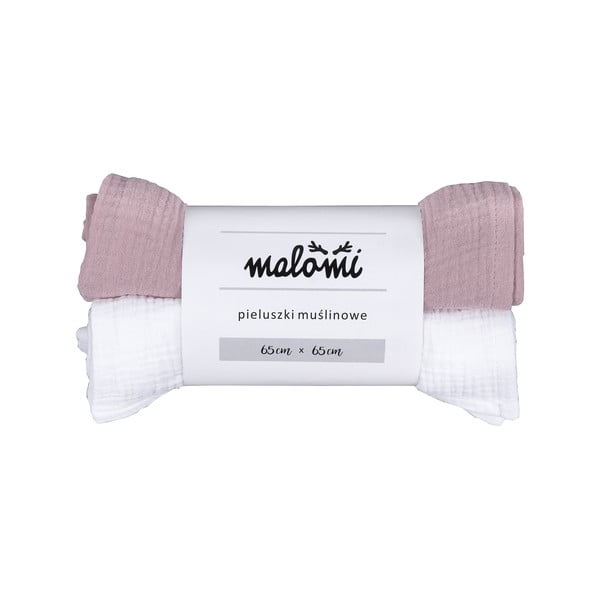 Pieluszki muślinowe 2 szt. Muslin – Malomi Kids