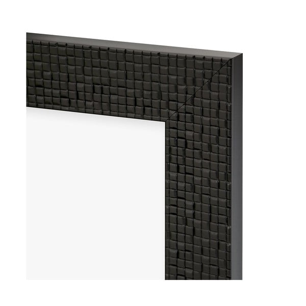 Plastikowa ramka ścienna w kolorze matowej czerni 48x58 cm  -image-2