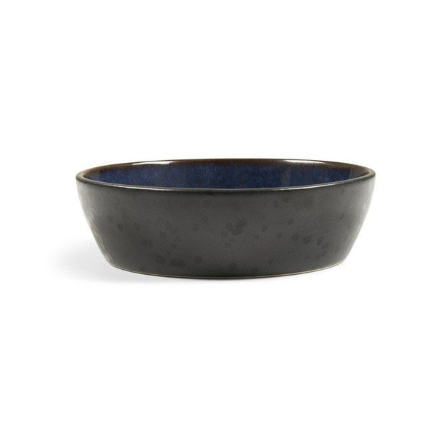 Czarna/niebieska kamionkowa miska na zupę 850 ml Gastro Dark Blue/Black – Bitz