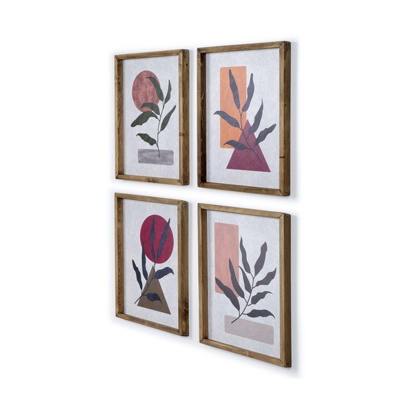Zestaw 4 obrazów Kate Louise Plants, 36x48 cm-image-2