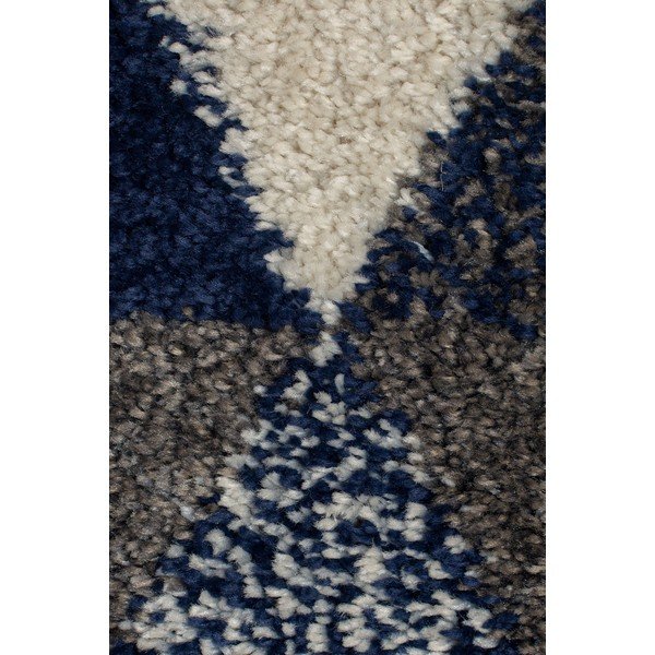 Ciemnoniebieski dywan Flair Rugs Nuru, 80x150 cm-image-1
