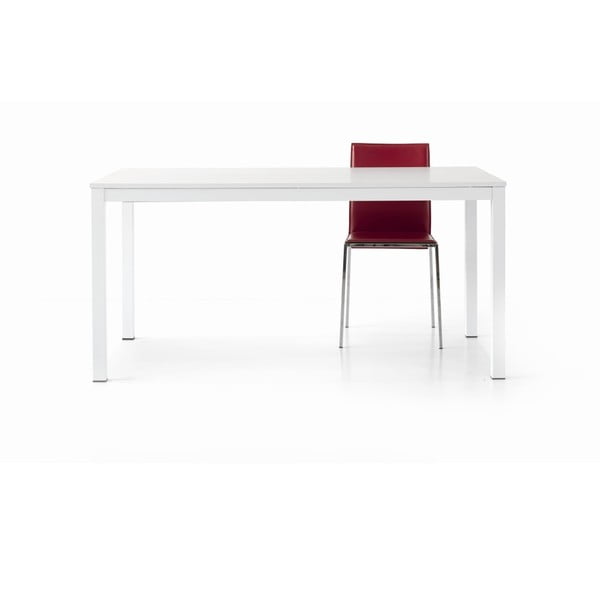 Biały drewniany stół rozkładany Castagnetti Avolo, 120 cm