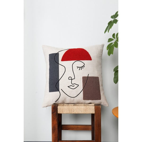 Lniana poszewka na poduszkę 43x43 cm Sanat – Mioli Decor