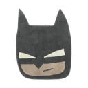 Czarny wełniany dywan dziecięcy tkany ręcznie odpowiedni do prania 90x120 cm BatBoy – Lorena Canals