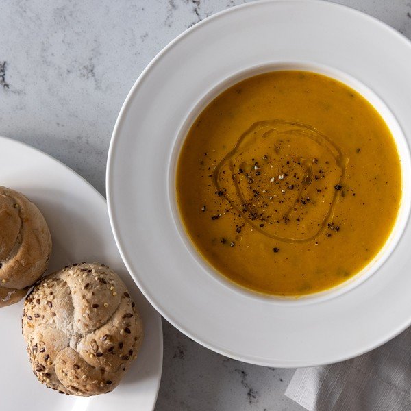 Biały porcelanowy talerz głęboki Mikasa Ridget, ø 23 cm-image-1