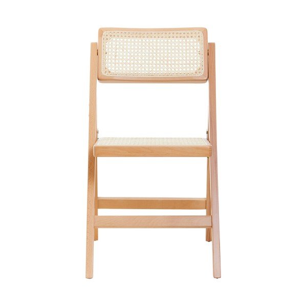 Krzesło z litego drewna bukowego w naturalnym kolorze Cebu – Premier Housewares-image-2