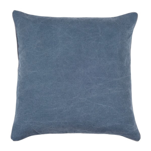 Niebieska poduszka Walra Lunt, 45x45 cm