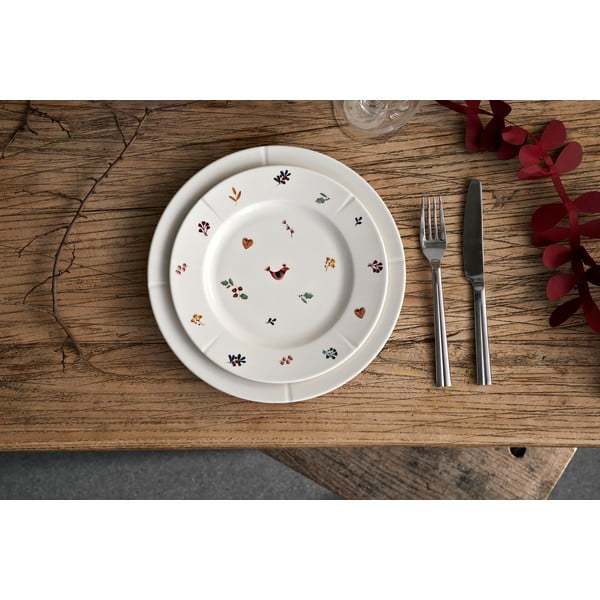 Biały porcelanowy talerz ø 23 cm Grand Cru Cottage – Rosendahl-image-1