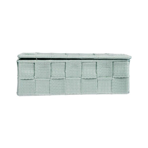 Jasnozielony organizer łazienkowy Wenko Adria Mini With Lid-image-1