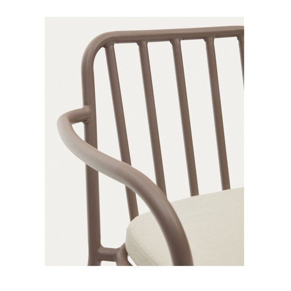 Fioletowe metalowe krzesła ogrodowe zestaw 4 szt. Bramant – Kave Home-image-4