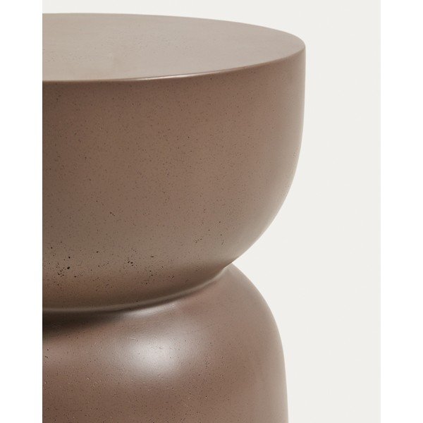 Okrągły stolik ogrodowy betonowy ø 32 cm Garbet – Kave Home-image-2