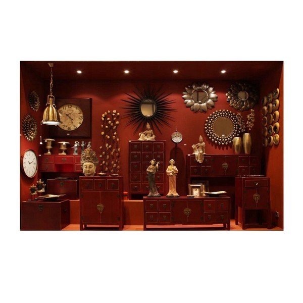 Czerwona skrzynia 60x42 cm Oriente – Ixia-image-4