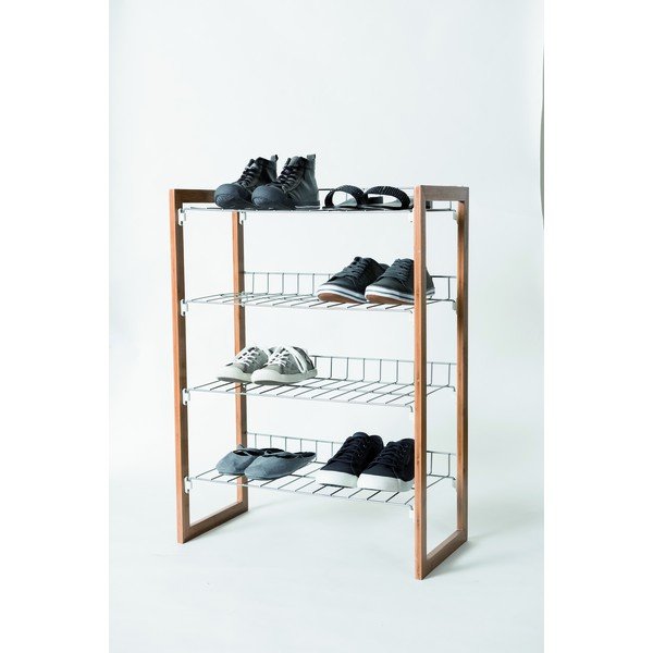 Regał na buty z 4 półkami Compactor-image-3