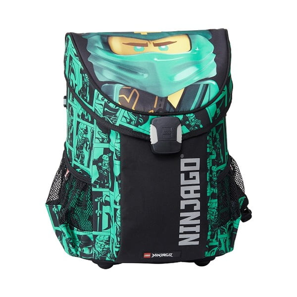 Zielony tornister dziecięcy LEGO® Ninjago Easy,18 l