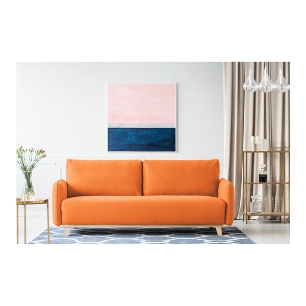 Pomarańczowa sofa 2-osobowa Kooko Home Bebop-image-1