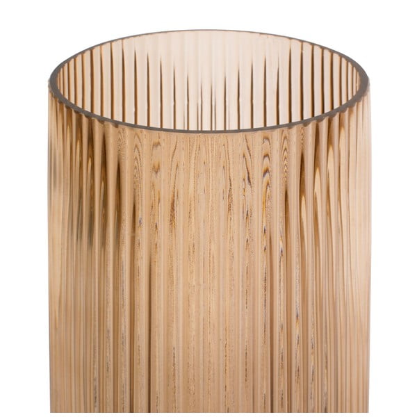 Jasnobrązowy szklany wazon PT LIVING Allure, wys. 30 cm-image-3
