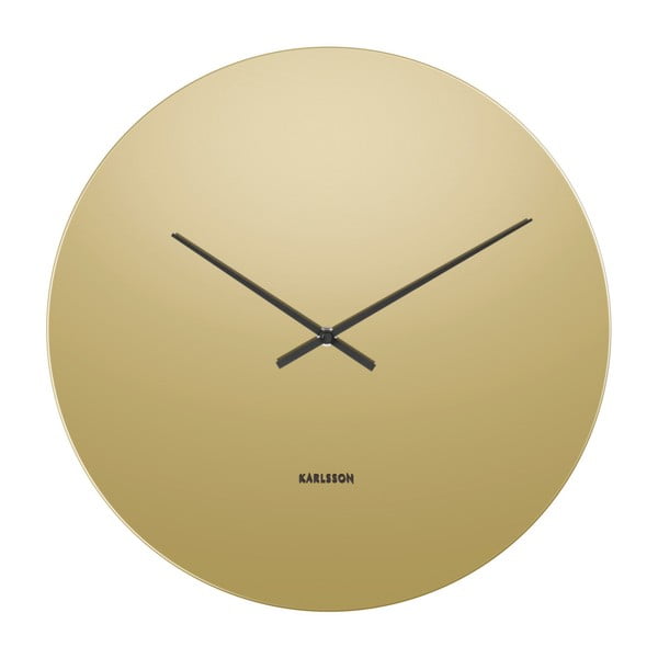 Zegar w kolorze złota Karlsson Mirage, ⌀ 40 cm