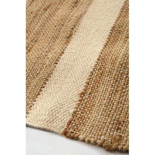 Dywan z mieszanki juty tkany ręcznie w naturalnym kolorze 160x230 cm Otti – Jotex-image-2