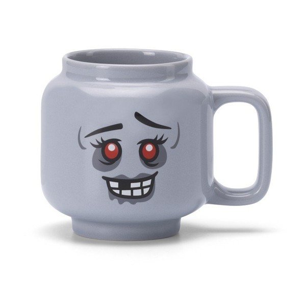 Szary ceramiczny kubek dla dzieci do latte 255 ml Zombie – LEGO®