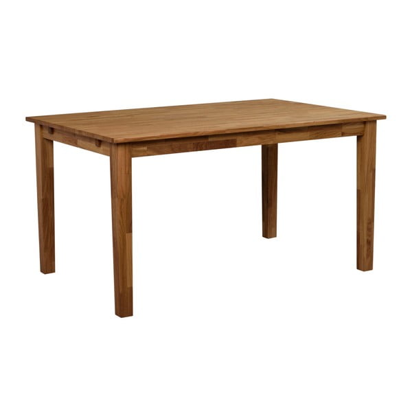 Stół z litego drewna dębowego Folke Finnus, 140x90 cm