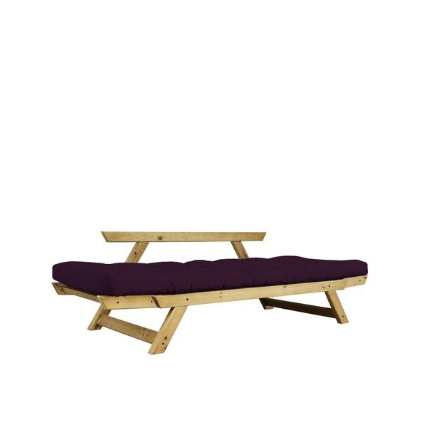 Sofa rozkładana Karup Bebop Honey/Purple Plum-image-3