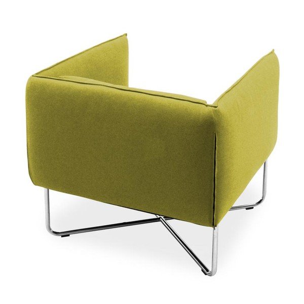 Żółty fotel Softline Groove-image-3