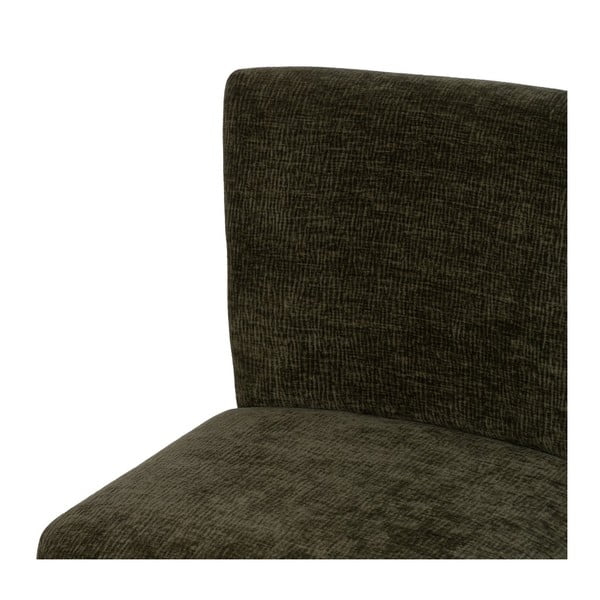 Zielony fotel z tkaniny szenilowej – Ixia-image-4