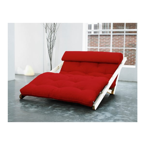 Szezlong Karup Figo, Raw/Red, 120 cm-image-1