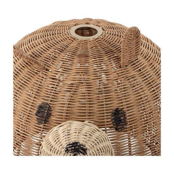 Brązowy klosz do lampy dziecięcej ø 40 cm Lilu – Bloomingville Mini-image-3