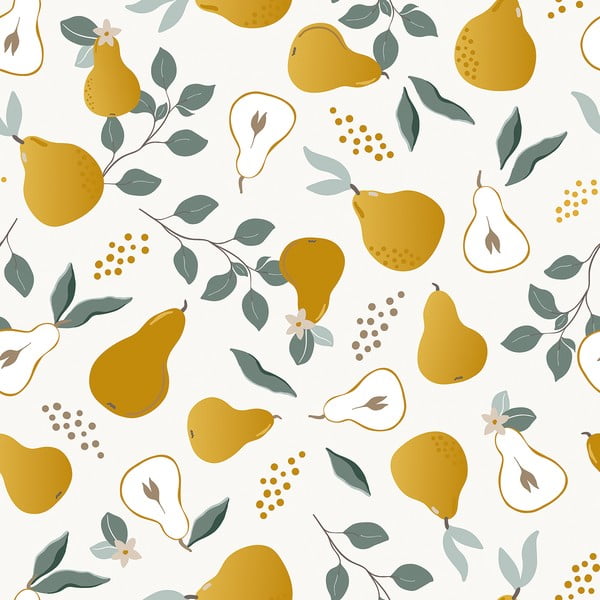 Tapeta dziecięca 10 m x 50 cm Pretty Pears – Lilipinso
