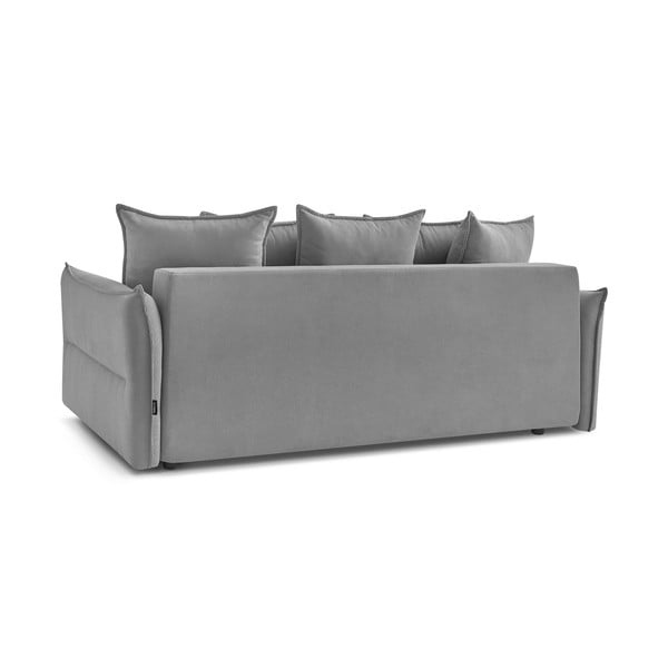 Jasnoszara rozkładana sofa 226 cm Leon – Bobochic Paris-image-4